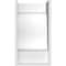 Ekena Millwork Standard Newport Architectural Grade PVC Corbel, 5"W x 5"D x 10"H CORP05X05X10NEW - alternate 4